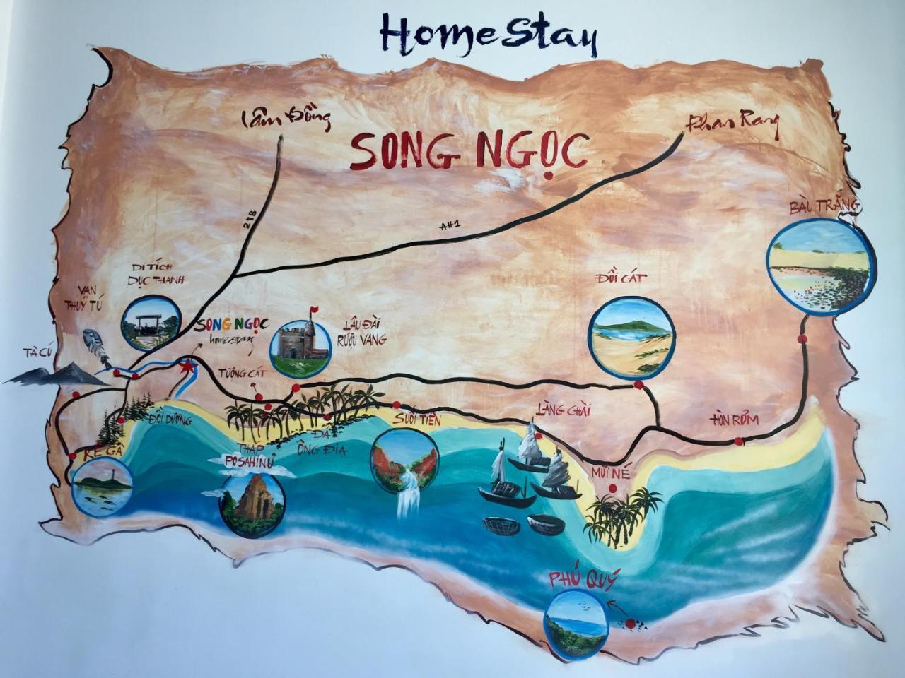 Homestay Song Ngoc Phan Thiet Exterior photo